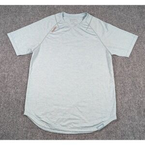 Legends Enzo T Shirt Mens Medium Light‎ Teal Workout Athletic Performance Gym